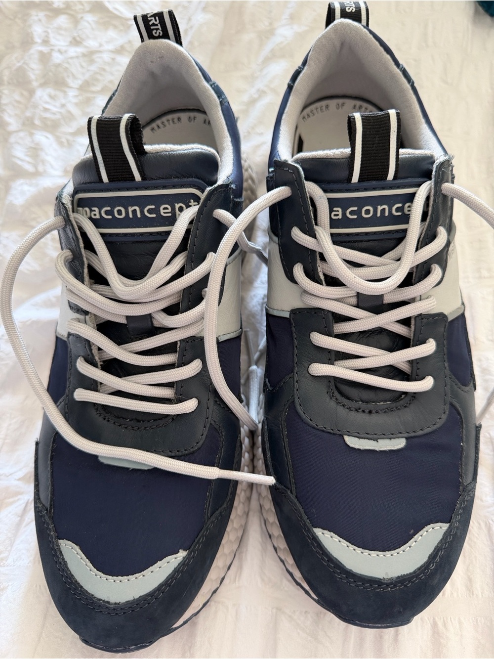 Men's Navy and Light Gray MOA Concept Master of Arts sneaker